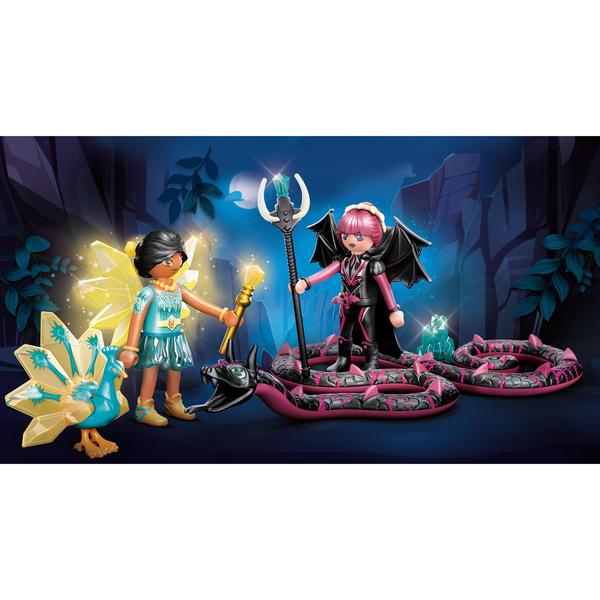 70803 - Playmobil Ayuma - Crystal Fairy et Bat Fairy avec animaux