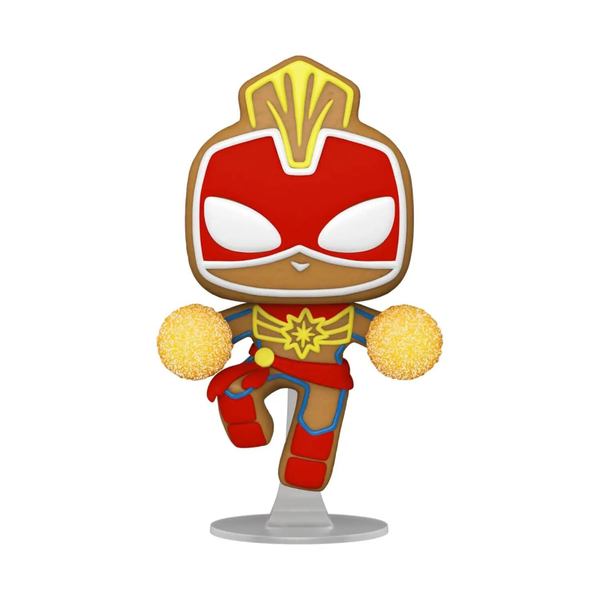 Figurine Marvel Gingerbread Captain Marvel - Funko Pop - n°936