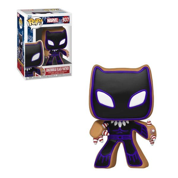 Figurine Marvel Gingerbread Black Panther - Funko Pop - n°937