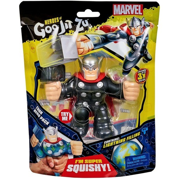 Figurine Thor 11 cm - Heroes of Goo Jit Zu Marvel 