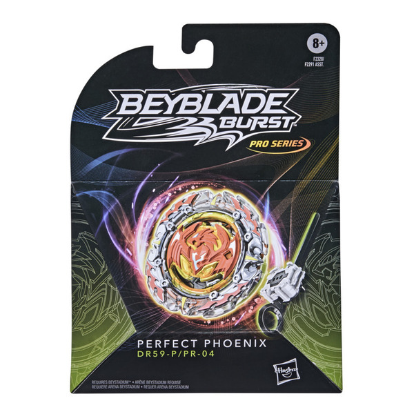 Toupie Perfect Phoenix avec lanceur - Starter Pack Beyblade Burst Pro Series 