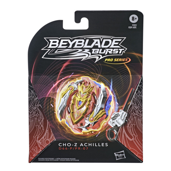 Toupie Cho-Z Achilles avec lanceur - Starter Pack Beyblade Burst Pro Series 