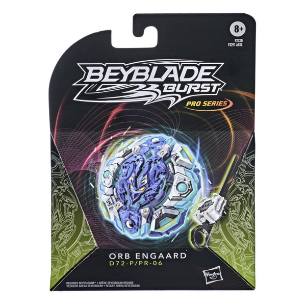 Toupie Orb Engaard avec lanceur - Starter Pack Beyblade Burst Pro Series 