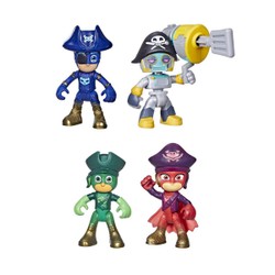 Pack de 4 figurines Pyjamasques mission pirates