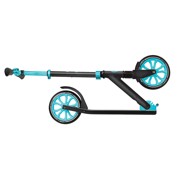 Trottinette Globber NL 205 Pliable - Roues 205mm Suspension Avant - Guidon Ajustable - Pour Enfants 8+ Ans