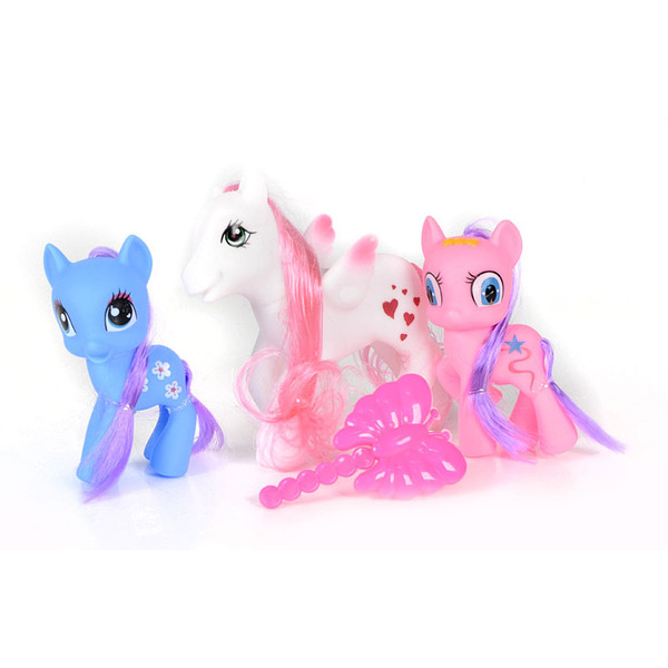 Set de 3 poneys