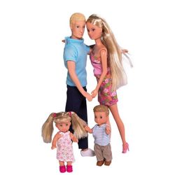 Coffret 4 poupée - Famille Qweenie