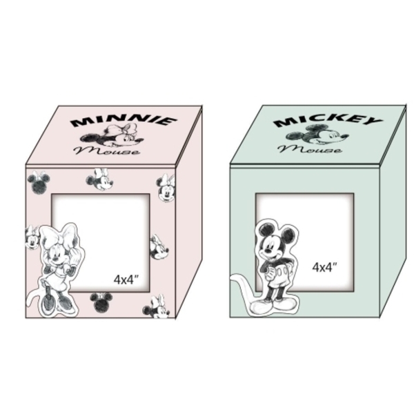 Photo box en bois Mickey/Minnie