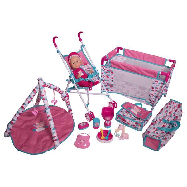 Maxi Pack Poupon 36 cm et accessoires