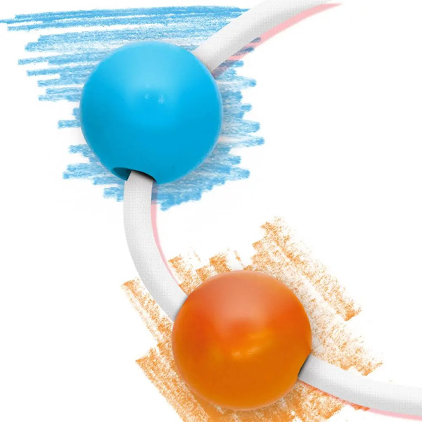 Crayons en boules