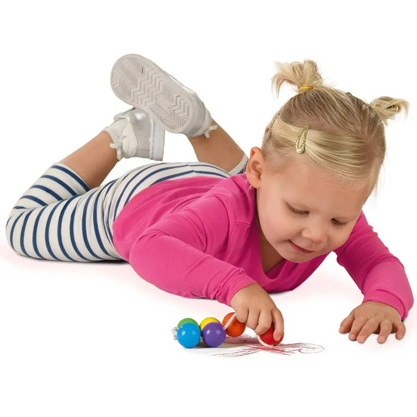 Crayons en boules