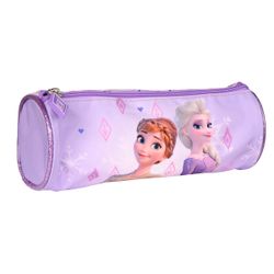 Plumier rond La Reine des Neiges 2