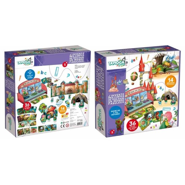 Pack jeux éducatifs ma journée avec contes de fées