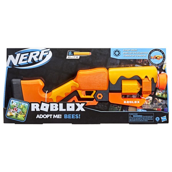 Pistolet Nerf Roblox Adopt Me ! Bee! Nerf : King Jouet, Nerf et