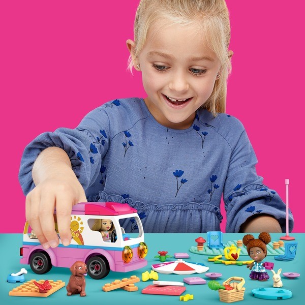 Mega Construx Barbie - Aventure en Camping-car