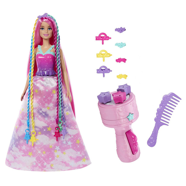 Poupée Barbie Dreamtopia tresses magiques à coiffer