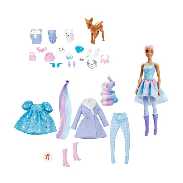 Calendrier de l Avent Barbie Color Reveal