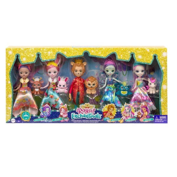 Coffret de 5 Poupées Royales - Enchantimals