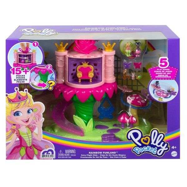 Polly Pocket - Coffret Monde Féérique des Princesses