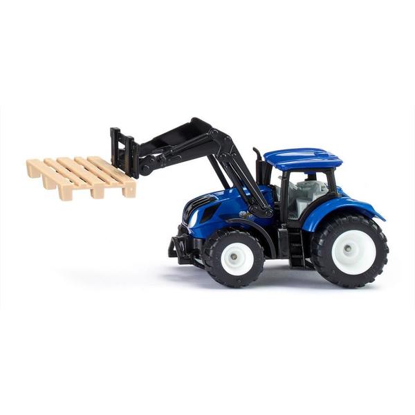 Tracteur New Holland avec fourche 