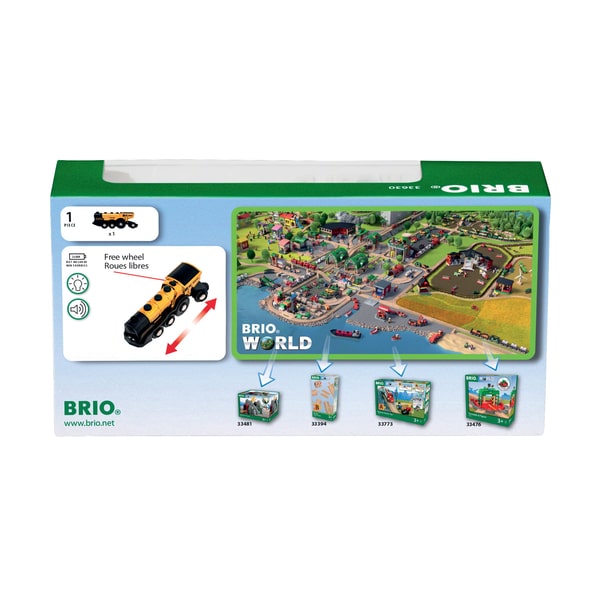 BRIO - Locomotive Dorée puissante à piles