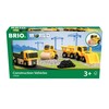 BRIO - Coffret 3 engins de chantier 