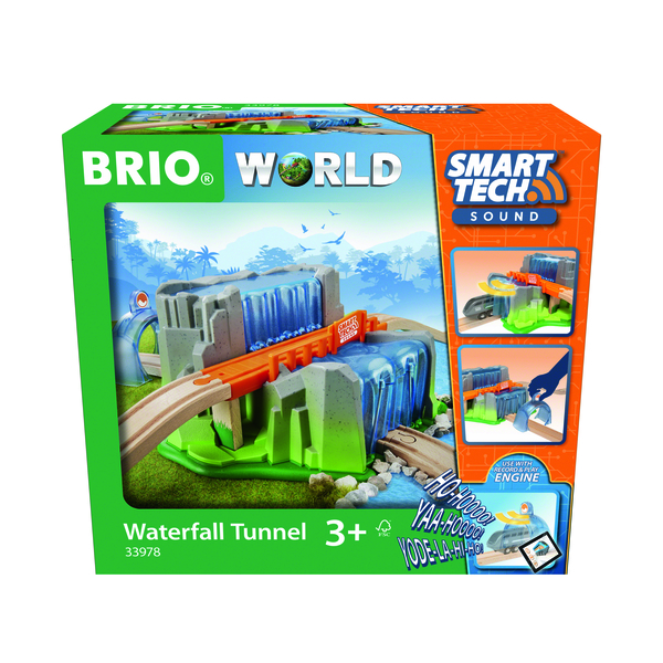 BRIO World - Pont et Tunnel Cascade Smart Tech 