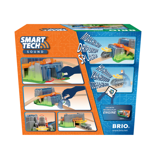 BRIO World - Pont et Tunnel Cascade Smart Tech 