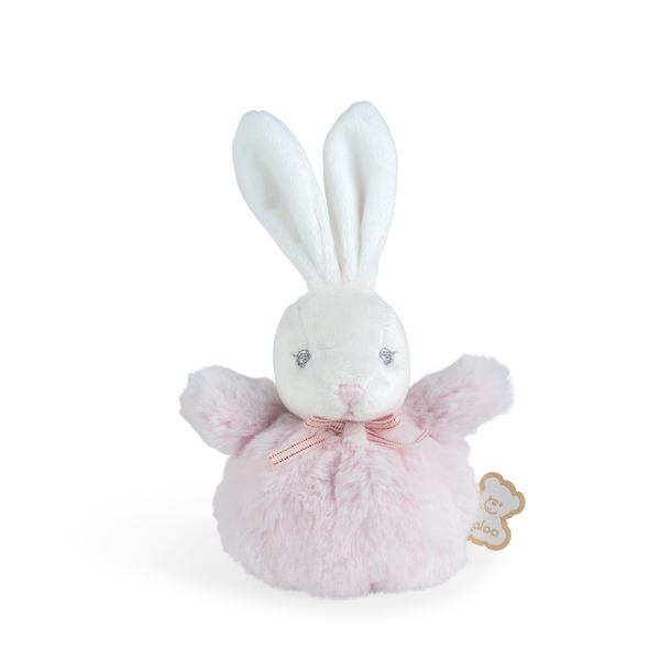 Mini peluche lapin pompons 10 cm