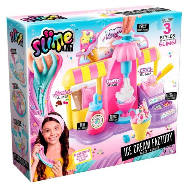 Slime Fluffy Ice Cream fabrique Canal Toys : King Jouet, Pate à