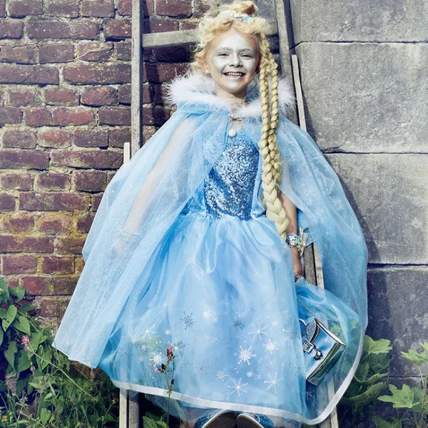 Déguisement robe Princesse des Glaces 5/7 ans
