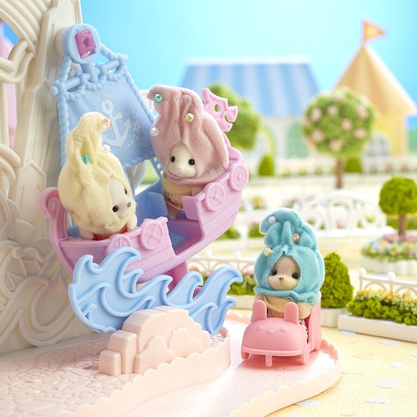 Sylvanian Families - 5593 - Trio de bébés déguisés en crème glacée