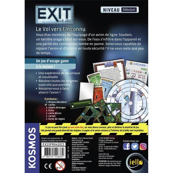 Exit : Le Vol vers l Inconnu (débutant)