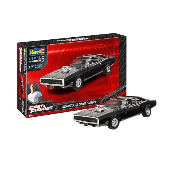 Maquette Fast and Furious Dominics 1970 Dodge Charger