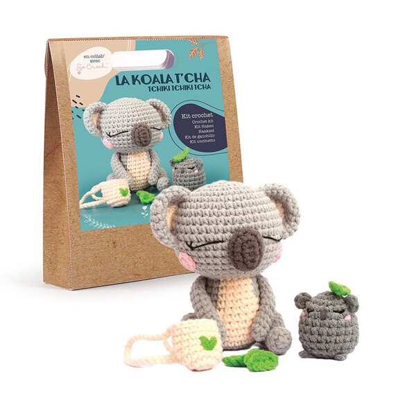 Kit DIY crochet Amigurumi - La Koala T Cha