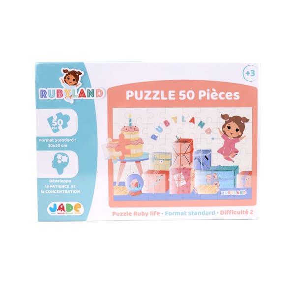 Puzzle Rubyland 50 pièces - Anniversaire