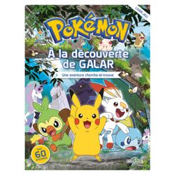 À la découverte de Galar – Une aventure Pokémon cherche-et-trouve avec stickers