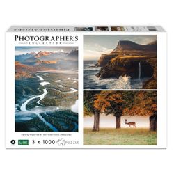 Coffret Puzzles : Scandinavie 3 x 1000 pièces