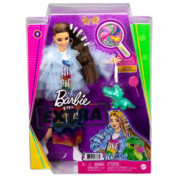 Poupée Barbie extra croco gourmand