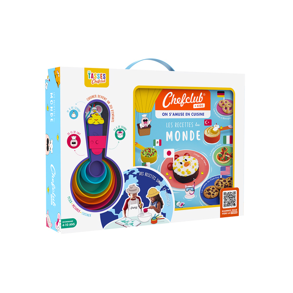 Coffret Chefclub Kids - Les recettes du monde