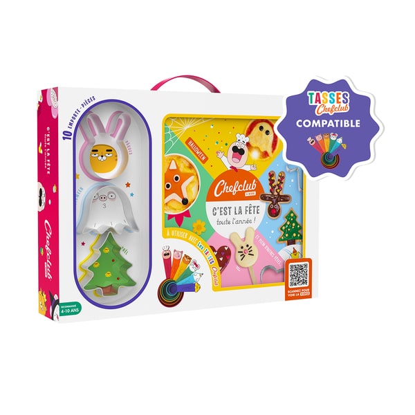 Coffret Chefclub Kids - C est la fête toute l année