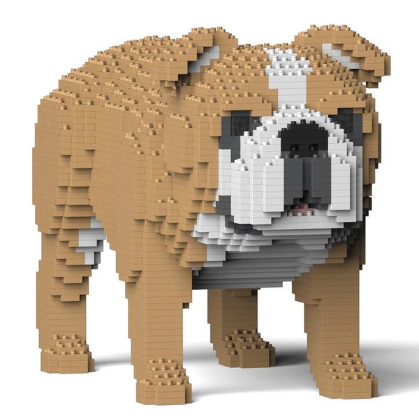 Jeu de construction Jekca - Bouledogue anglais 4en1 34cm