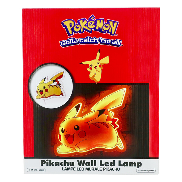 Lampe LED murale Pikachu