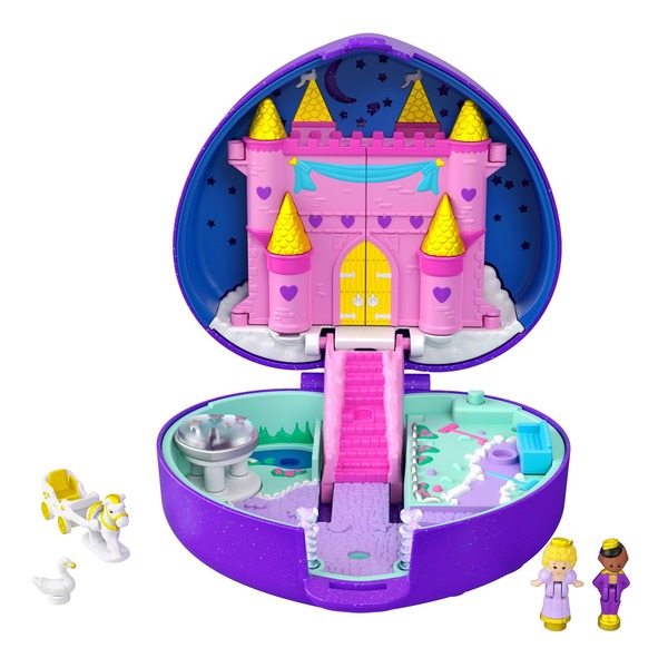 Polly Pocket - Coffret Château Etoilé Princesse Mattel : King Jouet,  Figurines Mattel - Jeux d'imitation & Mondes imaginaires