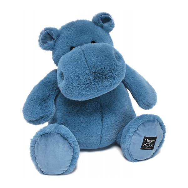 Peluche hippo Hip blue 40cm