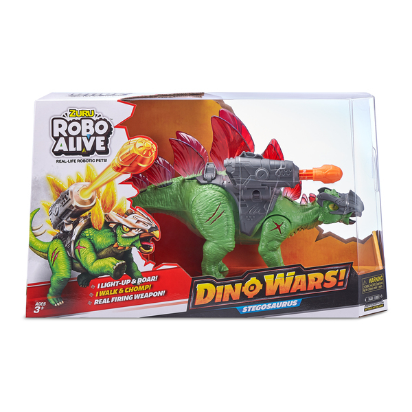 Dino Wars Stegosaurus Robo Alive