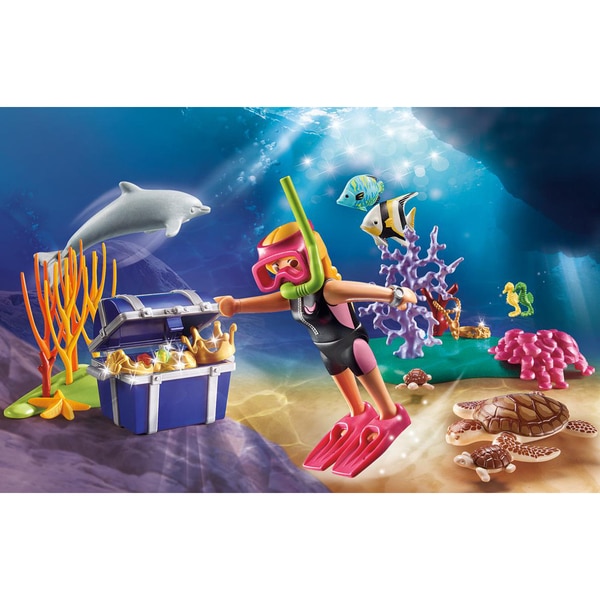 70678 - Playmobil Family Fun - Set cadeau Plongeuse sous-marine