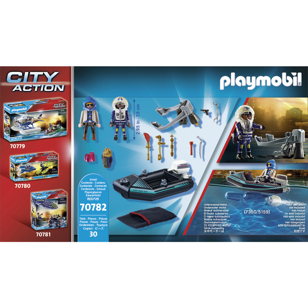 70782 - Playmobil City Action - Policier avec réacteur dorsal