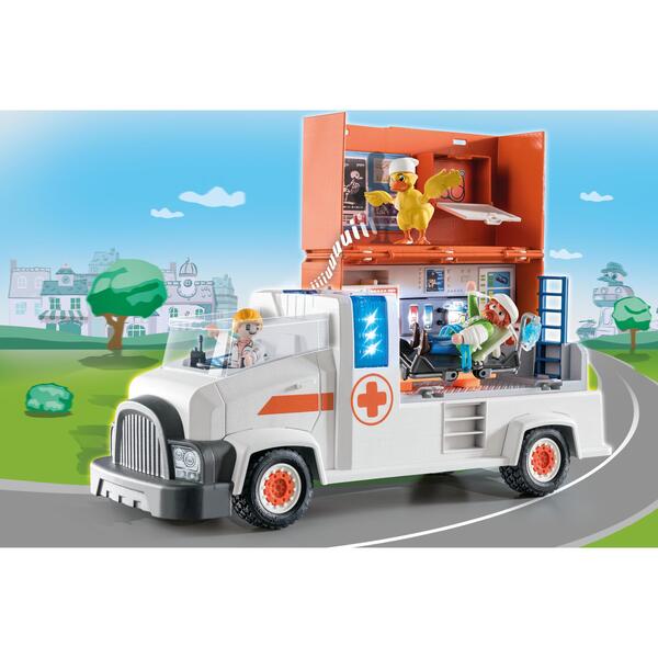 Jouet Playmobil 70049 Ambulance et secouristes City Life