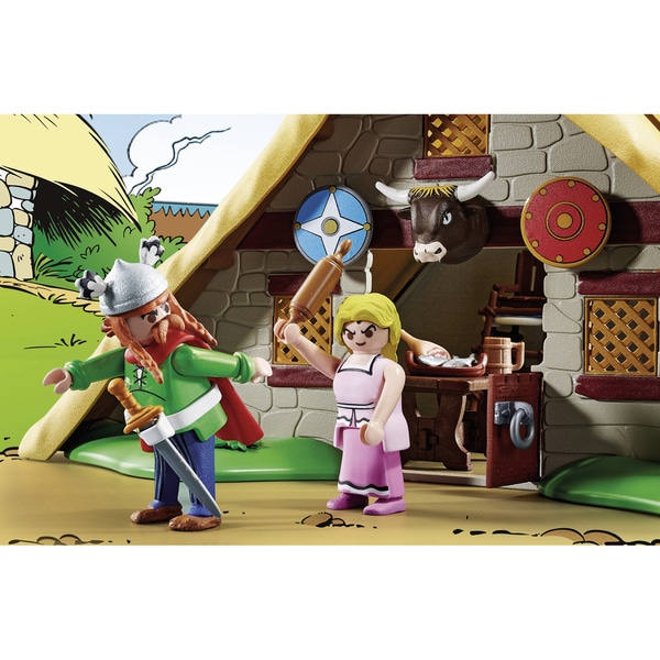 70932 - Playmobil Astérix - La hutte d Abraracourcix